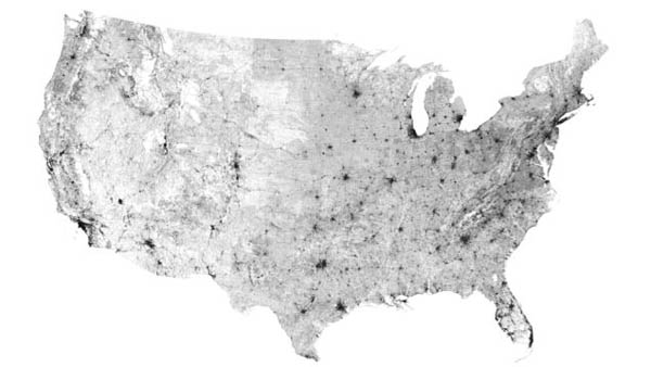 карта дорог америки