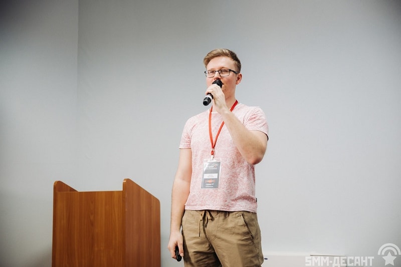 Выступление Антона Щукарёва на конференции SMM-десант